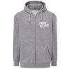 gilet capuche adulte gris - creuse ta route - eshop mode identité creuse