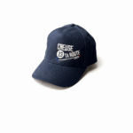 casquette adulte, coloris bleu, visière courbée, taille réglable, modèle mixte, logo Creuse ta Route brodé, accessoire confortable et léger, disponible sur l’e-shop Creuse ta Route