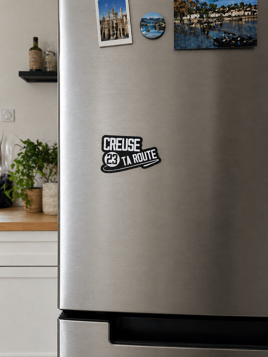 Logo CTR sur Frigo