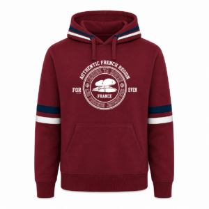 Sweat à Capuche Rayé Adulte